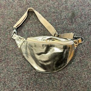 Boutique gold fanny pack